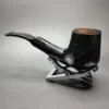 Rattrays Old Gowrie 1 Sandblasted Panel Estate Briar Pipe, Unsmoked, 9mm - Image 6