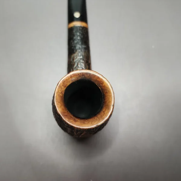 Mastro de Paja 1B Sandblasted Canadian Estate Briar Pipe, Italian Estates - Image 6