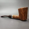 James Upshall Old England Magnum Dublin w/ Silver Estate Briar Pipe, Unsmoked - Image 6