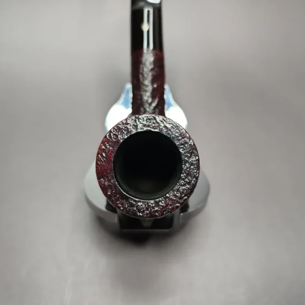 Ashton 1989 Pebble Grain XX Sandblasted Billiard Estate Briar Pipe, English Estates - Image 6