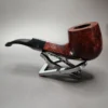 Sasieni 4 Dot Walnut 5 Smooth Diamond Shank Pot Estate Briar Pipe, Unsmoked - Image 7