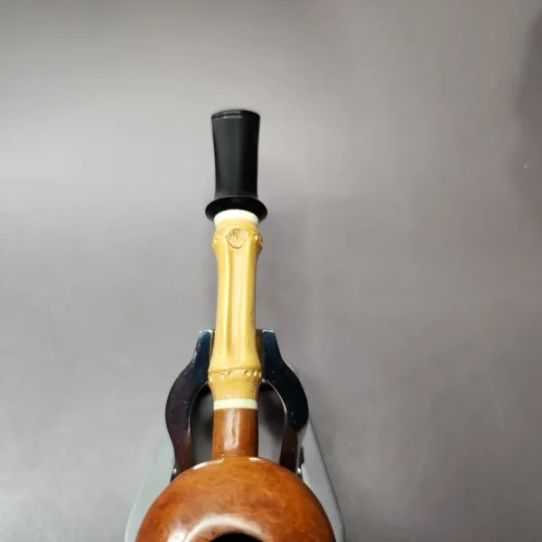 Ichi Kitahara 2012  Smooth Prince w/ Bamboo Estate Briar Pipe, Japanese Estates - Image 7