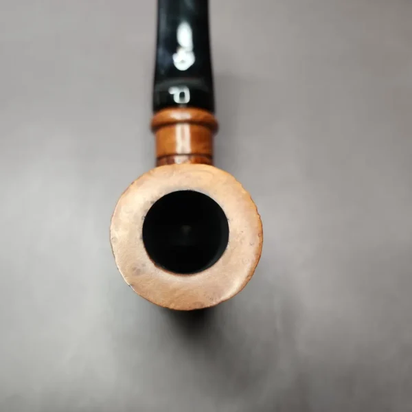 Ser Jacopo Delecta B S2 Sandblasted Poker Estate Briar Pipe, Italian Estates - Image 7
