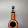 Xin Li Contrast Sandblasted Brandy Handmade Briar Pipe, New - Image 7