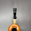 Xin Li Sandblasted Cherrywood Handmade Briar Pipe, New - Image 7