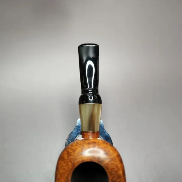 Bennie Joe Smooth Strawberry Handmade Briar Pipe, New - Image 7