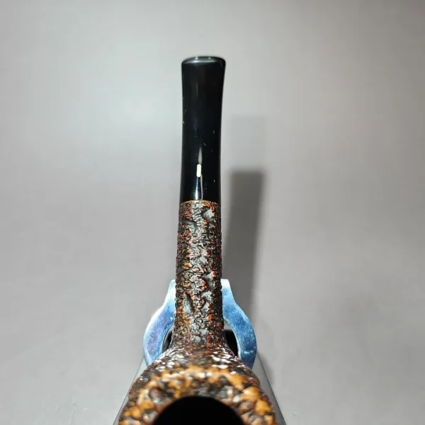 Castello 1950s Sea Rock 15A Rusticated Billiard Estate Briar Pipe, Italian Estates - Image 7