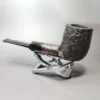 Dunhill 1967 Shell Briar 6LB Sandblasted Billiard Estate Briar Pipe, English Estates - Image 7