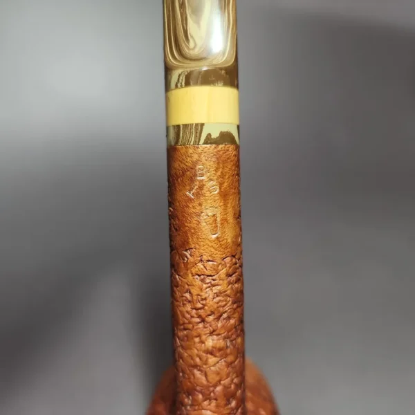 BST (Todd Bannard) Rusticated Lovat Handmade Briar Pipe, New - Image 7