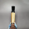 Kevin Arthur Rusticated Cutty w/ Zebrawood Estate Briar Pipe, American Estates - Image 7