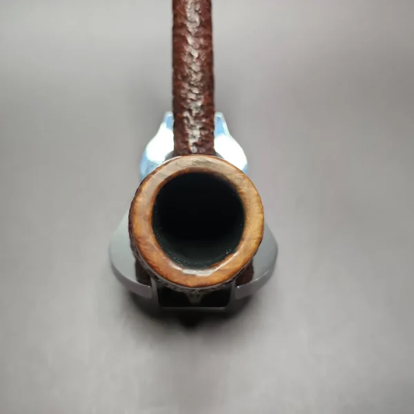 Mastro de Paja 0B Rusticated Lovat Estate Briar Pipe, Italian Estates - Image 6