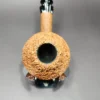 Pipe Tristan Sandblasted Squat Rhodesian Handmade Briar Pipe, New - Image 7