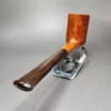 Dave Neeb Large Smooth Stack Dublin Handmade Briar Pipe, New - Image 7
