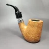 Viprati Extra 4 Clover XL Smooth Oom Paul Estate Briar Pipe, Italian Estates - Image 7