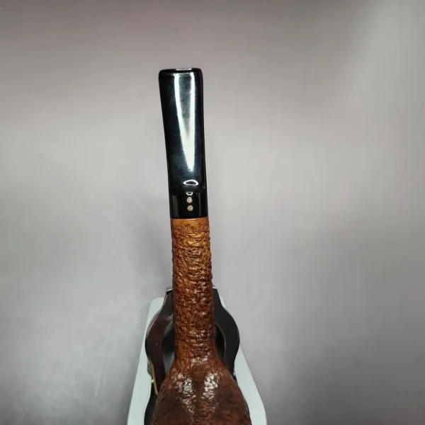 Radice Rind Rusticated Stack Billiard Estate Briar Pipe, Italian Estates - Image 7