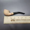 Morgan Bones Small Pot Sandblasted Briar Pipe, New - Image 7