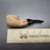 Morgan Bones Sandblasted Pot Briar Pipe, New - Image 7