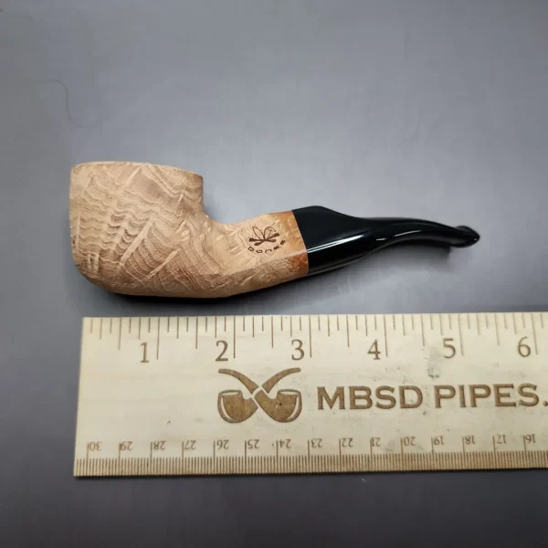 Morgan Bones Sandblasted Pot Briar Pipe, New - Image 7