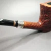 Viprati Extra Magnum Sandblasted Dublin Sitter Estate Briar Pipe, Italian Estates - Image 7
