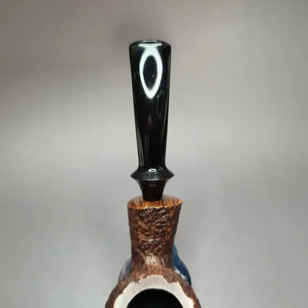 Sean Reum "Chipblast" Rusticated Apple Estate Briar Pipe, American Estates - Image 7
