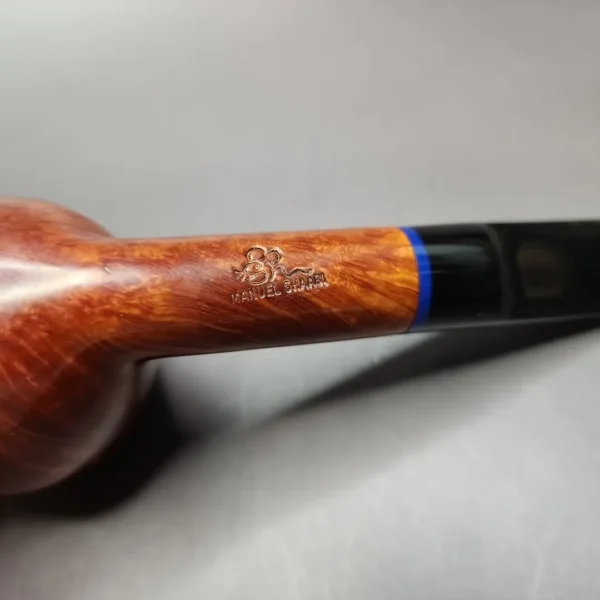 Manuel Shaabi Smooth Rhodesian Estate Briar Pipe, 9mm, German Estates - Image 7