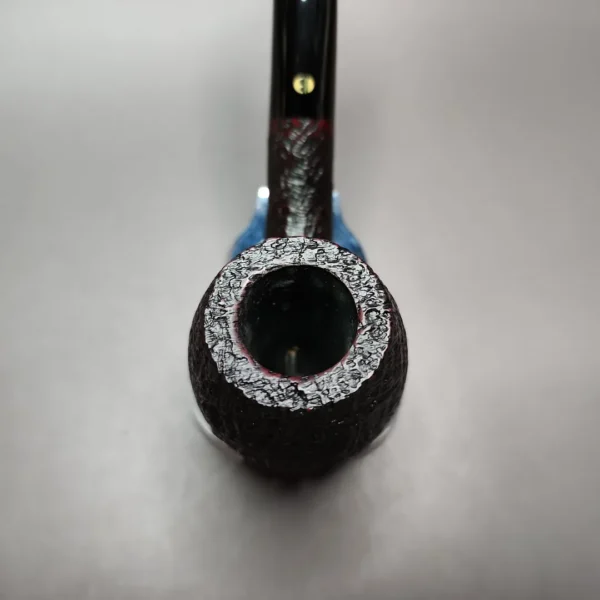 Bentley by Former Sandblasted Bent Egg Estate Briar Pipe, Unsmoked - Image 7