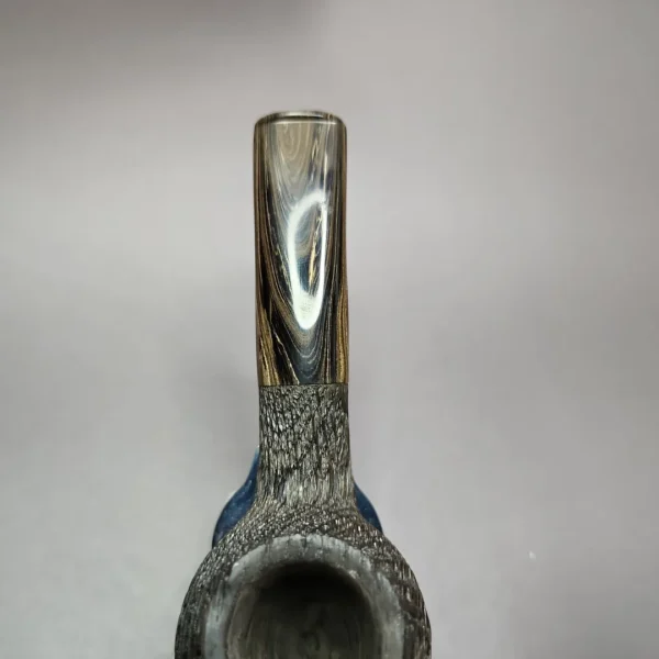 Zack Hamrick Sandblasted Morta Author Estate Pipe, Unsmoked - Image 7