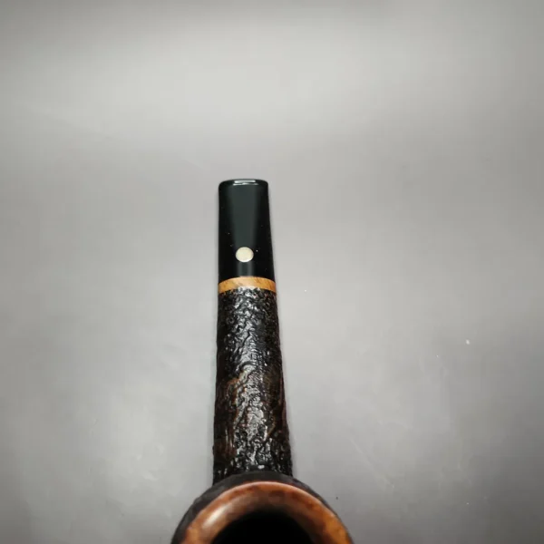 Mastro de Paja 1B Sandblasted Canadian Estate Briar Pipe, Italian Estates - Image 7