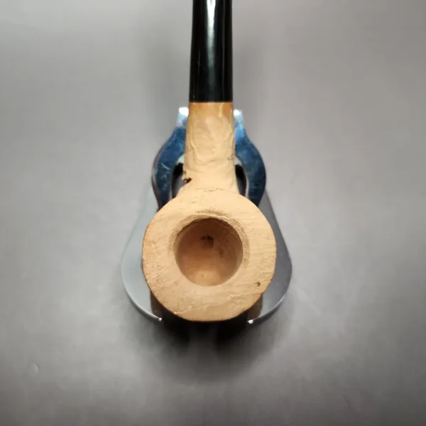 Morgan Bones Small Sandblasted Pot Briar Pipe, New - Image 7