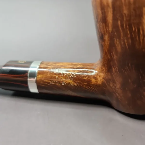 James Upshall Old England Magnum Dublin w/ Silver Estate Briar Pipe, Unsmoked - Image 7