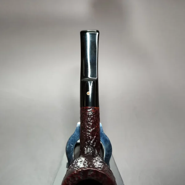 Ashton 1989 Pebble Grain XX Sandblasted Billiard Estate Briar Pipe, English Estates - Image 7