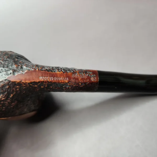 Royal Danish (Stanwell) 02 Part Sandblasted Egg Estate Briar Pipe, Danish Estates - Image 8