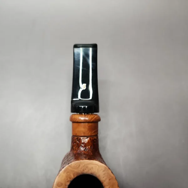 Ser Jacopo Delecta B S2 Sandblasted Poker Estate Briar Pipe, Italian Estates - Image 8