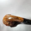 Caminetto New Dear Wax Drip Bent Apple Estate Briar Pipe, Italian Estates - Image 8