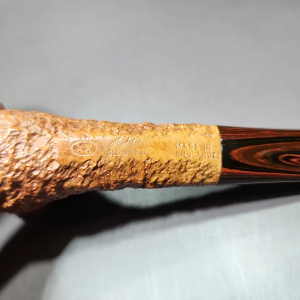 Ashton 1991 Old Church XXX Sandblasted Zulu Estate Briar Pipe, English Estates - Image 8