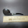 Ferndown Bark 3 Star XL Rhodesian w/ Silver Spigot & Cap Estate Briar Pipe, English Estates - Image 8