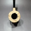 Pipe Tristan Natural Sandblasted Stack Dublin Handmade Briar Pipe, New - Image 8