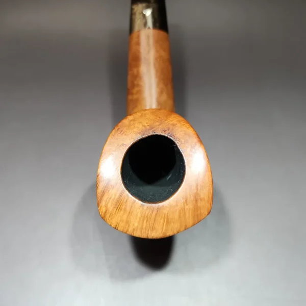 Viprati 4 Clover Magnum Smooth Sitter Estate Briar Pipe, Italian Estates - Image 8