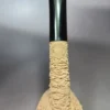 Pipe Tristan Natural Granite Rusticated Dublin Handmade Briar Pipe, New - Image 8