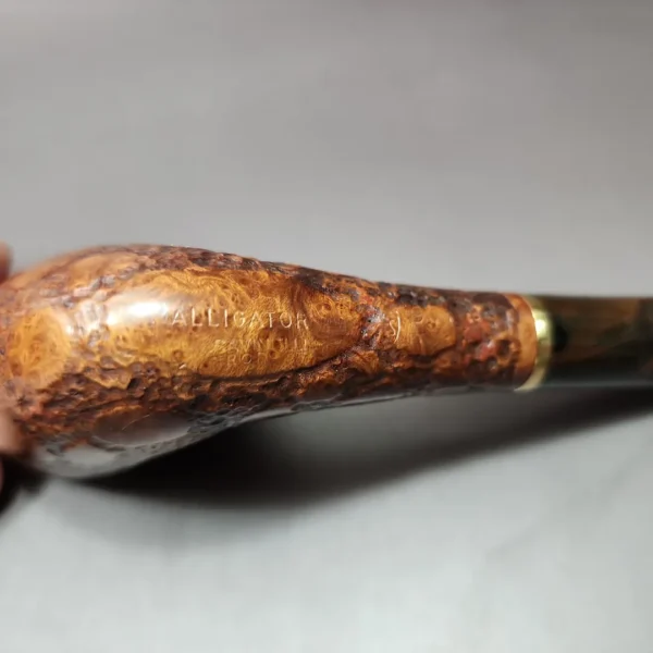 Savinelli Alligator 904 KS Dublin Estate Briar Pipe, 6mm, Italian Estates - Image 8