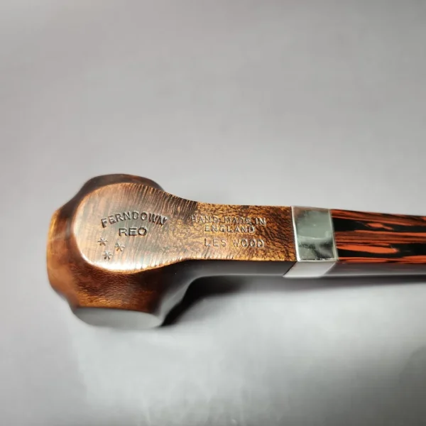 Ferndown Reo 3 Star Smooth Panel Estate Briar Pipe, English Estates - Image 8