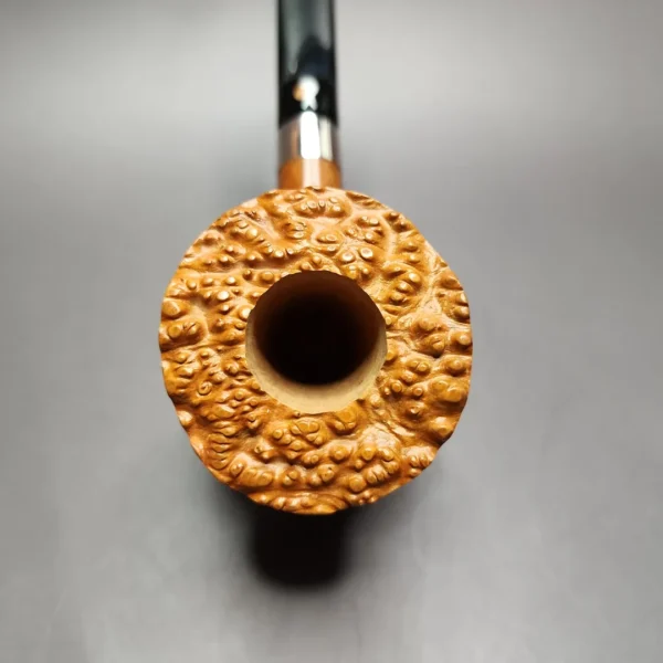 Claudio Cavicchi CCCC Smooth Plateau Dublin w/ Silver Estate Briar Pipe, Unsmoked - Image 8