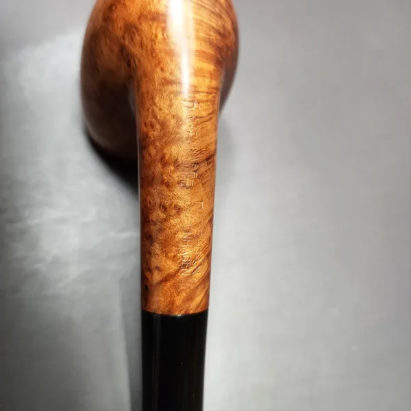 Pipe Dan Dan Shape Reformed Smooth Acorn Estate Briar Pipe, Danish Estates - Image 8