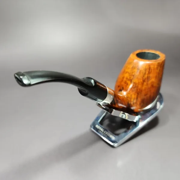 Bjarne Smooth Egg w/ Silver Estate Briar Pipe, Unsmoked - Image 8