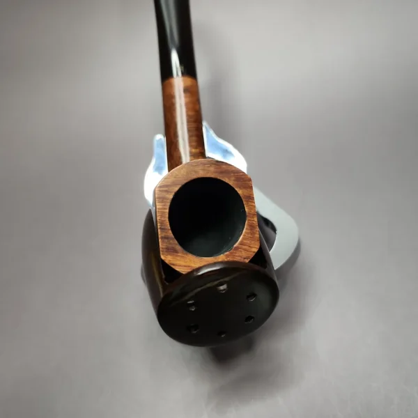 Orlik Hurricane Pipe H17 Smooth Estate Briar Pipe, Unsmoked - Image 8