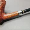 Viprati Extra Magnum Sandblasted Dublin Sitter Estate Briar Pipe, Italian Estates - Image 8