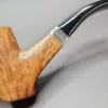 Viprati 4 Clover Smooth Freehand Sitter Estate Briar Pipe, Italian Estates - Image 8