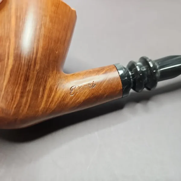 Paul Perri Smooth Freehand Estate Briar Pipe, American Estates - Image 8