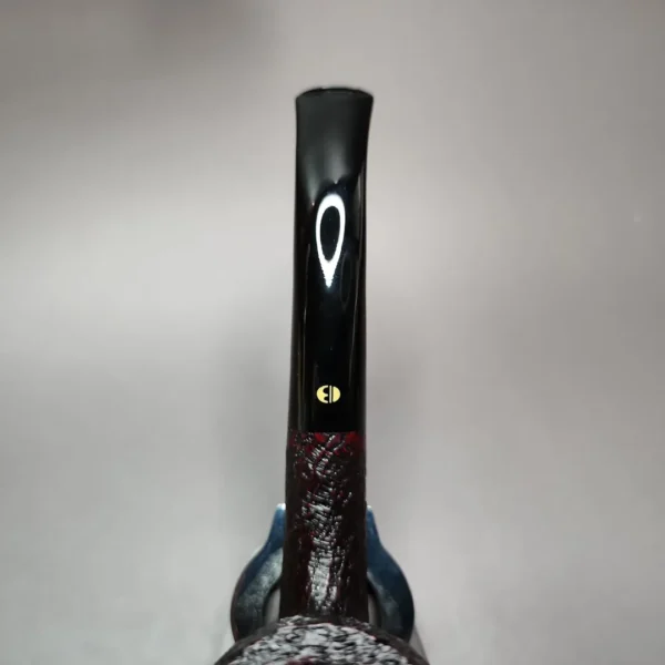 Bentley by Former Sandblasted Bent Egg Estate Briar Pipe, Unsmoked - Image 8