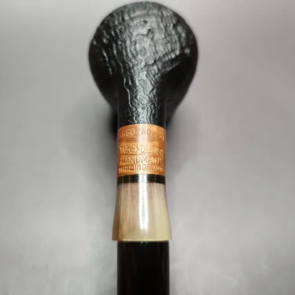 WO Larsen Limited Edition Largo (350) Sandblasted Brandy Estate Briar Pipe, Danish Estates - Image 8